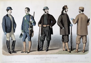 Jachtoutfits, "Le Journal des tailors"
