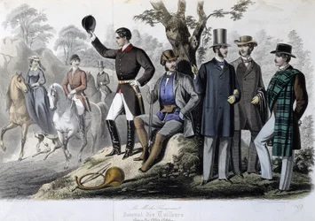 Jachtoutfits, "Le Journal des tailors"
