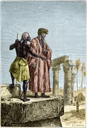 Ibn Battuta (1307-1377) in Egypte - in 