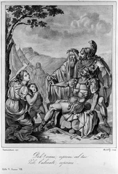 Illustratie voor scène 8 van Act V van 