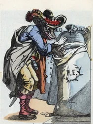 Illustratie van het sprookje 