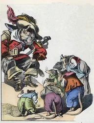 Illustratie van het sprookje 