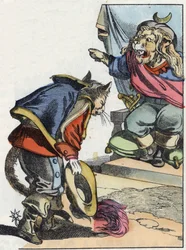 Illustratie van het sprookje 