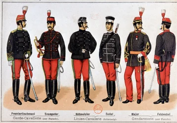 Japanse Leger, eind 19e eeuw