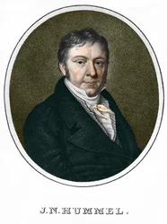 Jean Nepomucene Hummel (Johann Nepomuk Hummel) (1778-1837). Oostenrijkse pianist en componist