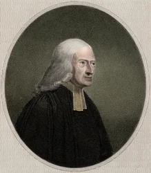 John Wesley - gravure - 19e eeuw