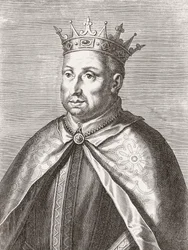 Koning Afonso II van Portugal (portret)