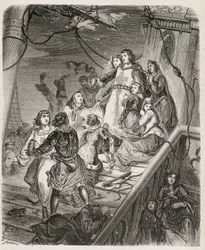 La galère de Saint Louis - in 