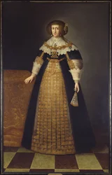 Portret van aartshertogin Cecilia Renata van Oostenrijk