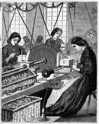 Grote Engelse industrieën: Walter Evans katoen spinnen in Engeland in 1863