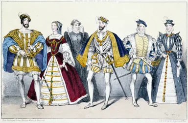 De Valois: Frans I en Claude van Frankrijk, Catharina de