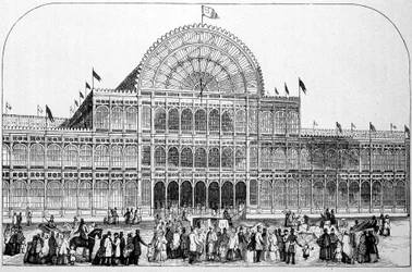 Londense Internationale Tentoonstelling 1851 (Crystal Palace in Hyde Park)