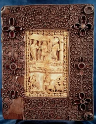 Onderste schotel van de Psalter van Karel de Kale