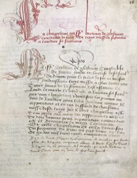 Manuscript gerelateerd aan Du Guesclin (Duguesclin) Bibliothèque Municipale de Dinan.
