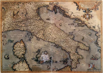 Kaart van Italië