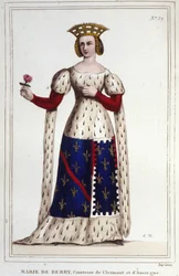Marie de Berry (1367-1434). Gravin van Clermont en Auvergne