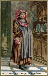 Meester Jacques Coitier, eerste arts, arts van Lodewijk XI