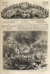 Mendoza, Argentinië - Aardbeving van 1861 - Seisme van 1861 in Mendoza - Argentinië - 20 maart 1861 - Het Illustere Universum in 1861