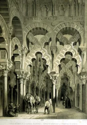 Mozarabische kapel in de kathedraal van Cordoba (oude moskee) - in 