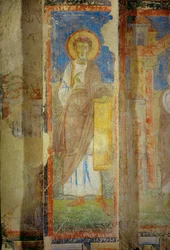 Muurschilderingen in de kerk van het benedictijnenklooster van Lambach, Opper-Oostenrijk (fresco)