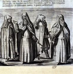 Muscovietische geestelijkheid, gravure