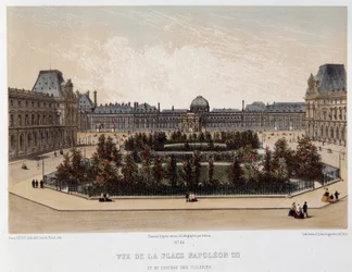 Napoleon III Plein en het Tuilerieënpaleis