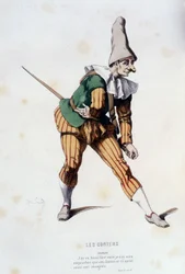 Nivelet in "les contens" (door Odet de Turnèbe in 1584), in "het Franse theater in de 16e en 17e eeuw vóór Molière" door Edouard Fournier.