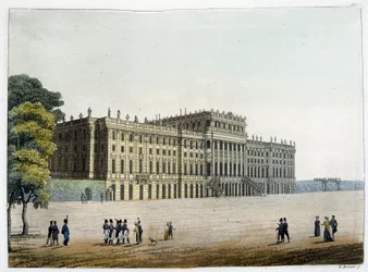 Paleis van Schönbrunn in de 19e eeuw