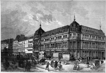 Parijs 1872: nieuwe winkels, 