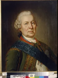 Portret van graaf Burckhardt Christoph von Munnich (1683-1767)