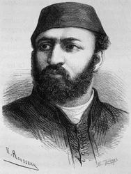 Portret van Abdul Aziz (Abd-ul-Aziz of Abd Ul Aziz of Abdulaziz of Abdul-Aziz)