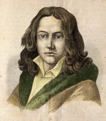 Portret van Adelbert de Chamisso (1781 - 1838) - in 