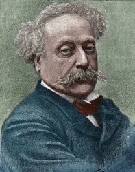 Portret van Alexandre Dumas Jr. (1824-1895), Franse schrijver