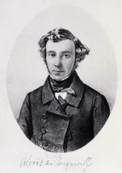 Portret van Alexis de Tocqueville