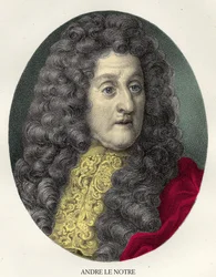 Portret van André Le Nôtre (Lenotre)