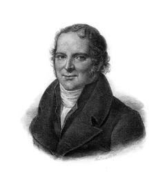 Portret van Antoine François, graaf van Fourcroy (1755 - 1809) Chemicus, natuurkundige, arts, gravure uit de 19e eeuw