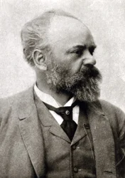 Portret van Anton (Antonin) Dvorak (1841 - 1904), Tsjechische componist.