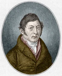 Portret van August Klingemann (1777-1831), Duitse toneelschrijver.