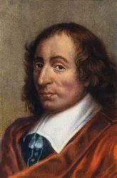 Portret van Blaise Pascal, Frans natuurkundige, wiskundige en schrijver.