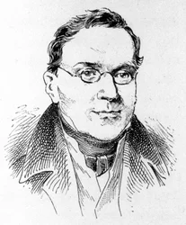 Portret van Carl Czerny (1791 - 1857). Weense pianist en componist