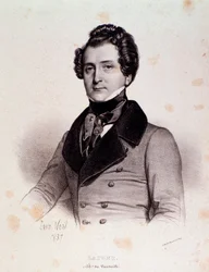 Portret van Charles Philippe Lafont