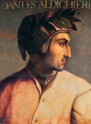 Portret van Dante Alighieri