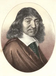 Portret van Descartes (1596-1650)