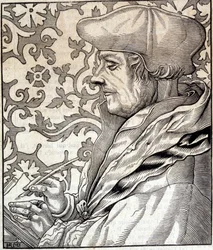 Portret van Didier Erasme