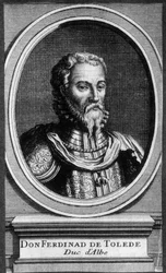 Portret van Don Ferdinand van Toledo, Hertog van Alba