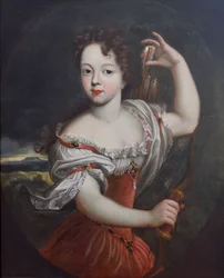 Portret van Elisabeth Charlotte d
