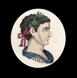 Portret van keizer Trajanus (Marcus Ulpius Traianus) (98-117 n.Chr.)
