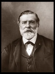 Portret van Etienne-Jules Marey (1830-1904); Engelse wetenschapper en chronofotograaf; uitvinder van de sfigmograaf en een pionier van fotografie en cinema. Foto door Nadar, Paul (1856-1939).