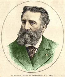 Portret van Eugene Rene Poubelle (1831 - 1907), Franse ambtenaar en prefect van de Seine. Coll. Bianchetti