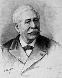 Portret van Ferdinand de Lesseps (1805 - 1894)
